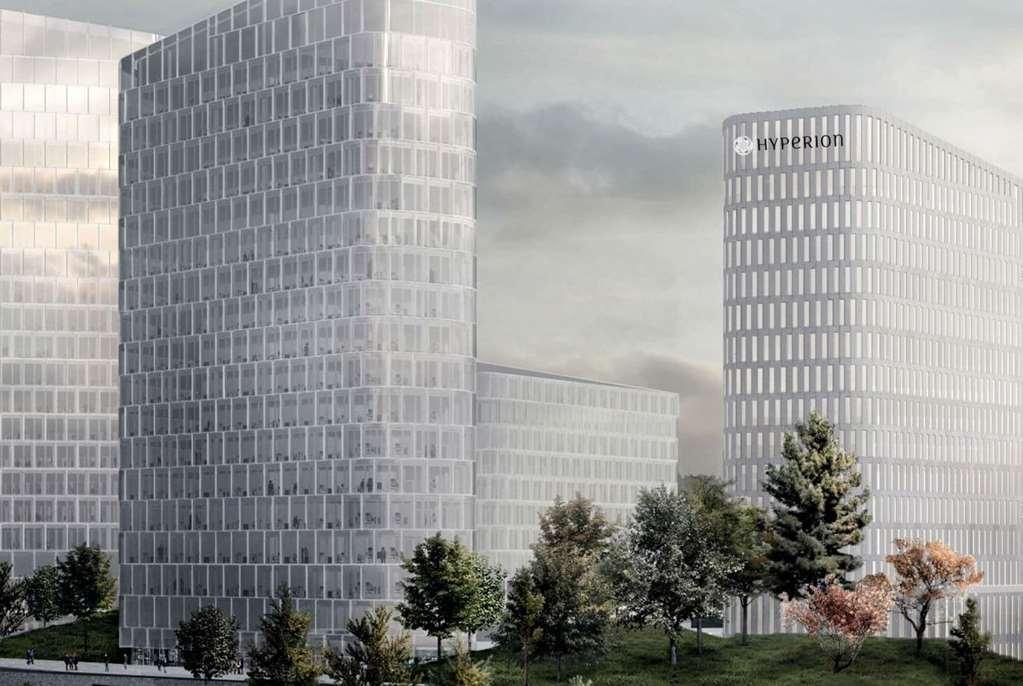 Hyperion Hotel Muenchen Ngoại thất bức ảnh The proposed complex