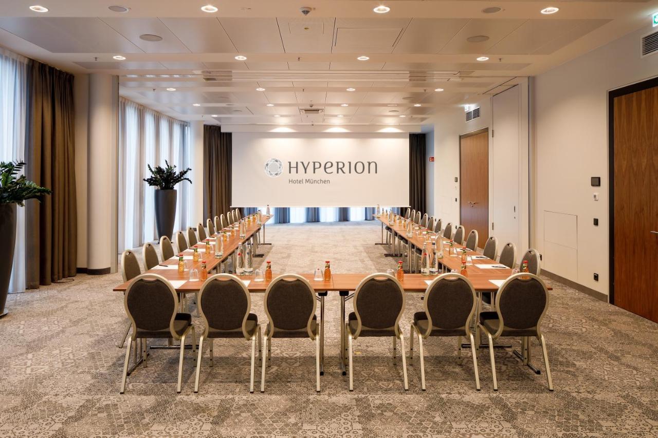 Hyperion Hotel Muenchen Ngoại thất bức ảnh U-shaped table layout